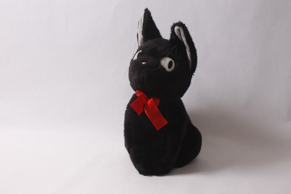 1980s Sun Arrow Studio Ghibli Jiji Cat Kiki's Delivery Service ~ 260730-WH 464